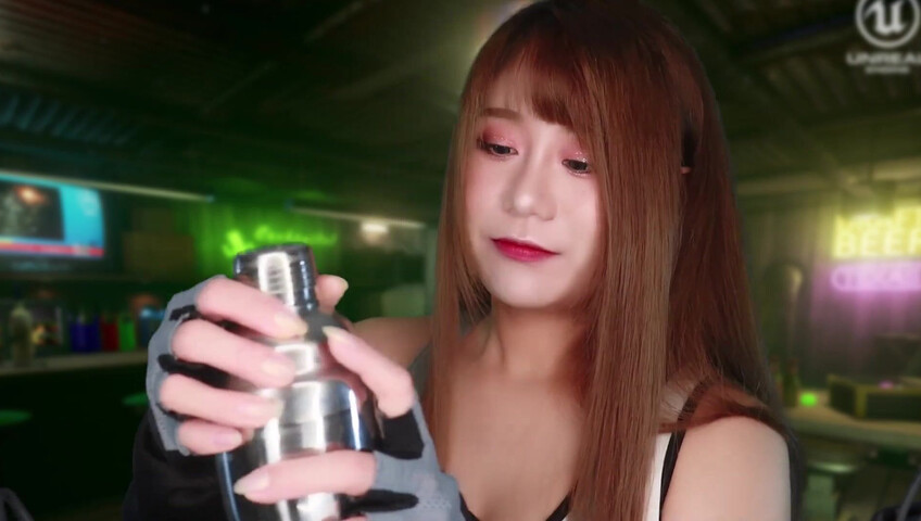 Uying ASMR - Tifa Final Fantasy Role Play - Training You - Cosplay