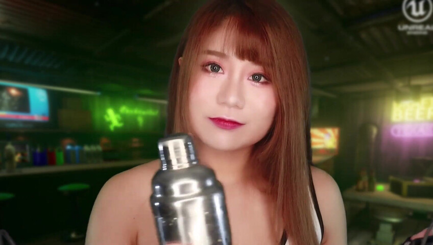 Uying ASMR - Tifa Final Fantasy Role Play - Training You - Cosplay