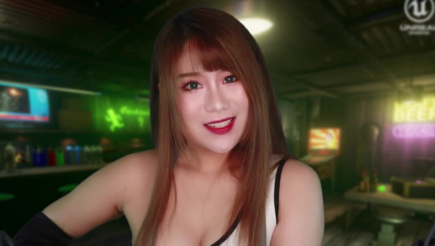 Uying ASMR - Tifa Final Fantasy Role Play - Training You - Cosplay