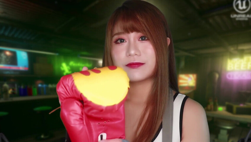 Uying ASMR - Tifa Final Fantasy Role Play - Training You - Cosplay