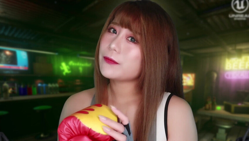 Uying ASMR - Tifa Final Fantasy Role Play - Training You - Cosplay