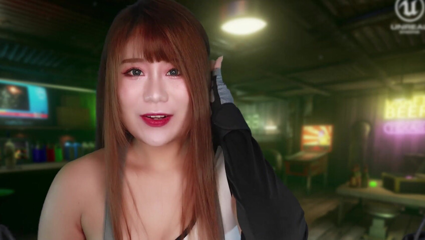 Uying ASMR - Tifa Final Fantasy Role Play - Training You - Cosplay
