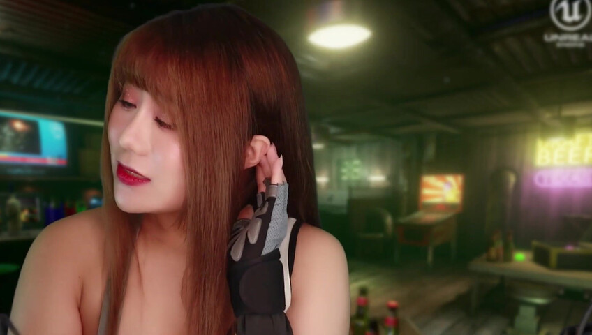 Uying ASMR - Tifa Final Fantasy Role Play - Training You - Cosplay