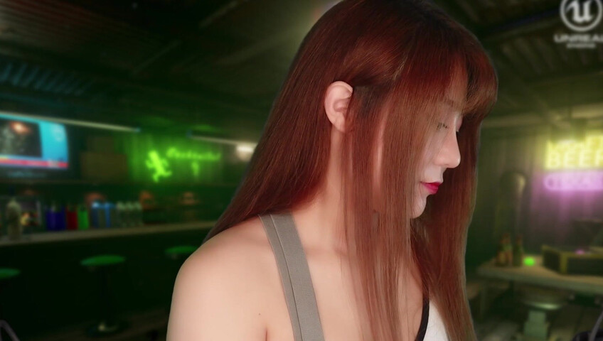 Uying ASMR - Tifa Final Fantasy Role Play - Training You - Cosplay