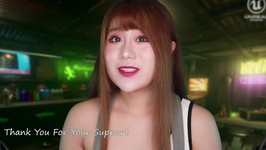 Uying ASMR - Tifa Final Fantasy Role Play - Training You - Cosplay