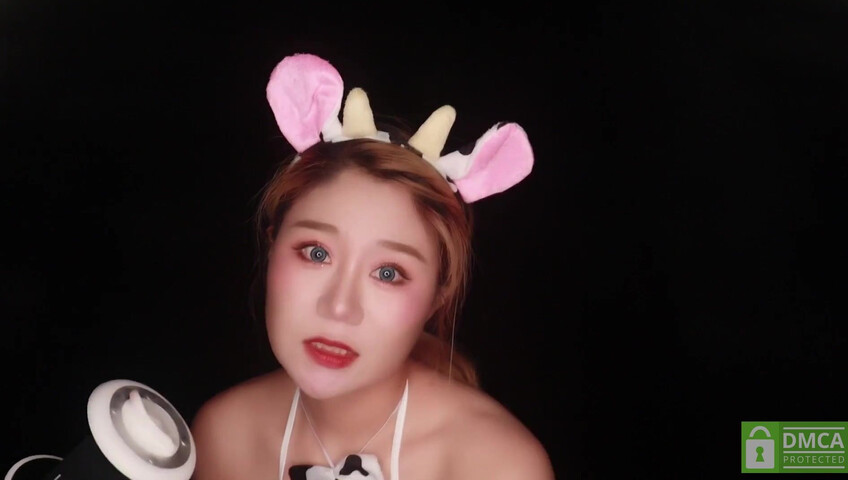 Uying ASMR - Yui ASMR - milky cowgirl