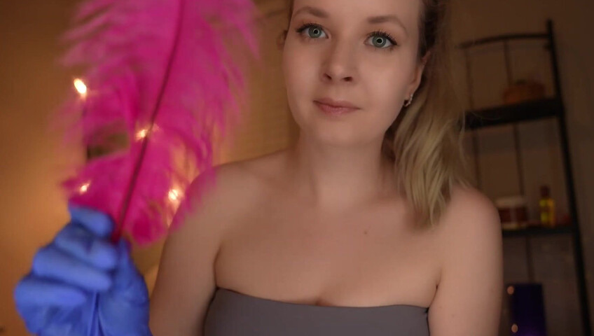 Valeriya ASMR -  Oil massage for ears Patreon