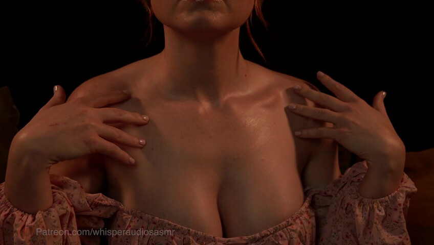 WhisperAudios ASMR - Will This Make you Sleep or... Collar Bone Tracing