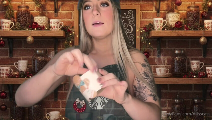Miss Cassi ASMR - 12 December 2025 - RP Barista Christmas Hot Cocoa | NSFW ASMR