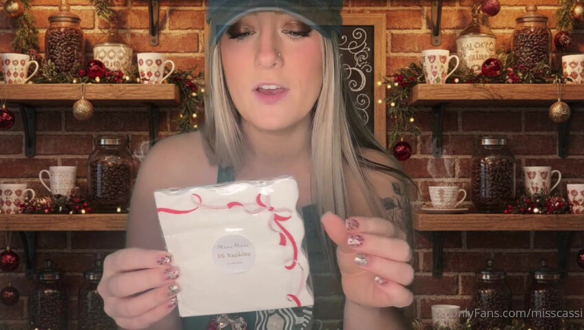 Miss Cassi ASMR - 12 December 2025 - RP Barista Christmas Hot Cocoa | NSFW ASMR