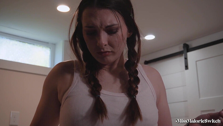 Miss Malorie Switch - Don't Tell step-Dad About step-Sister's New Tattoo Part 1