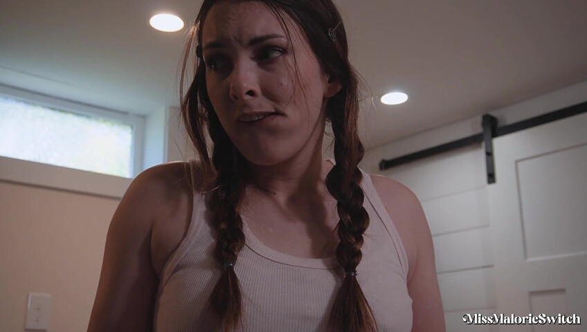 Miss Malorie Switch - Don't Tell step-Dad About step-Sister's New Tattoo Part 1