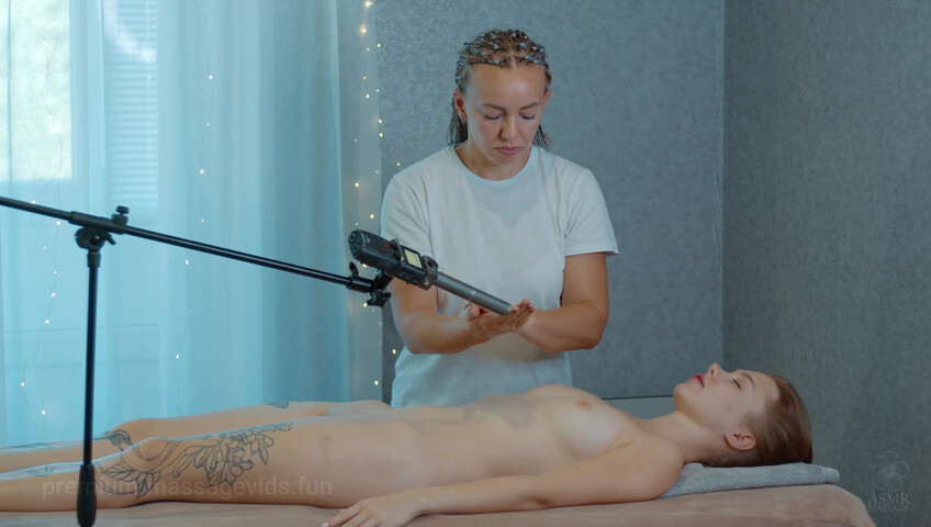 ASMR Massage - 11 Jan 2026 - Full Body NU Massage by Alina S to Scarlet N​