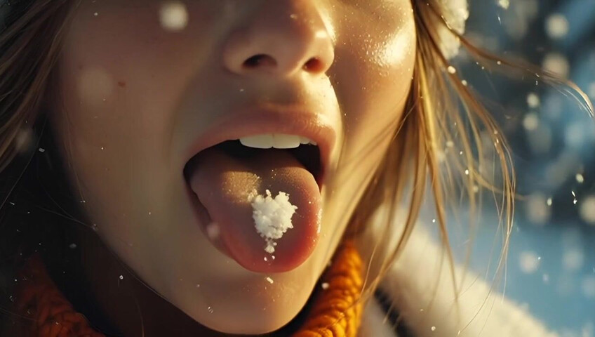 Naked Women at Ski Resort