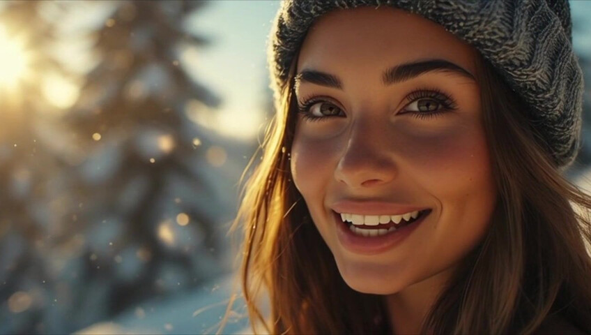 Naked Women at Ski Resort