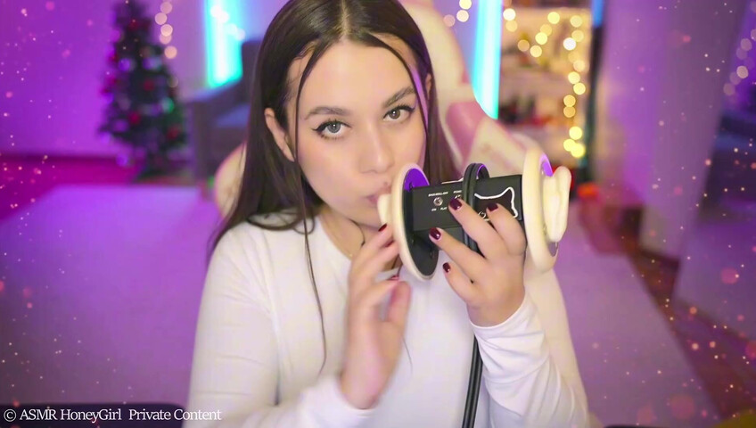 HoneyGirl ASMR - 14 January 2026 - Ear Licking