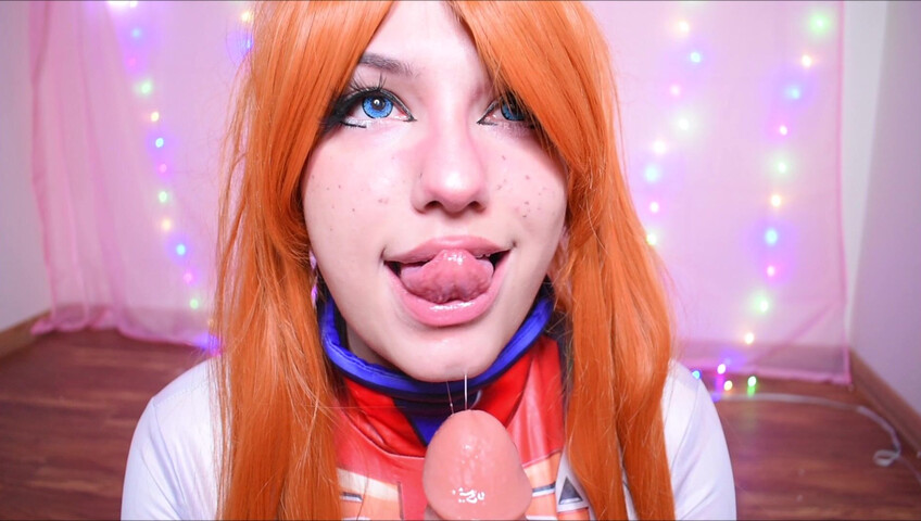 Claire Moon - Asuka Stretches Her Tight Pussy