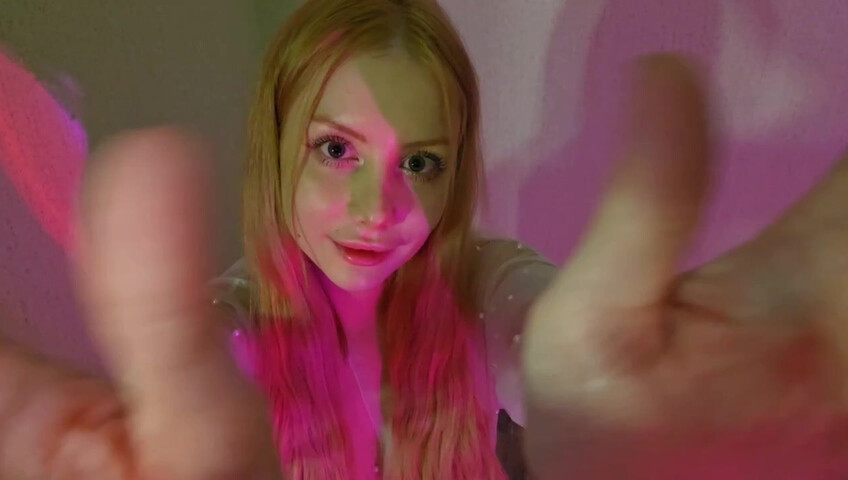 Trisha Fisher ASMR - Girlfriend RP | Kissing & Boobs Massage and Eye Contact