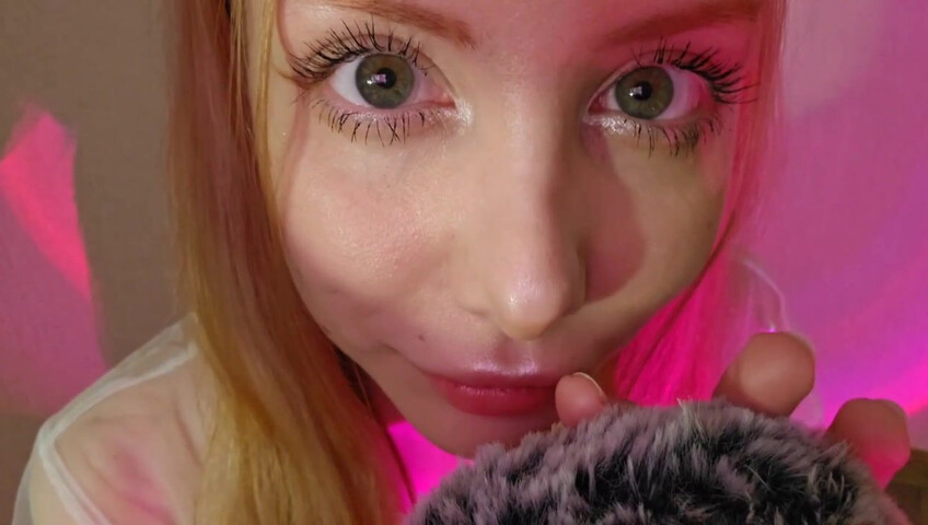 Trisha Fisher ASMR - Girlfriend RP | Kissing & Boobs Massage and Eye Contact