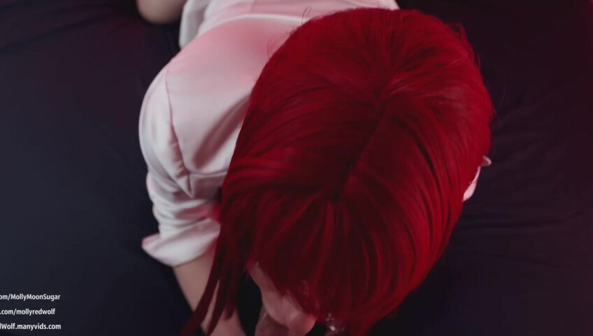 MollyRedWolf - Makima was dominated and fucked on a chain