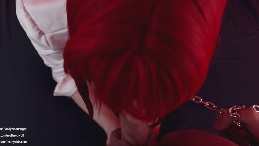 MollyRedWolf - Makima was dominated and fucked on a chain