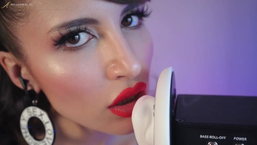 ArianaRealTV - ASMR Latex, Vape, Breathing, & Licking Sounds, No Talking