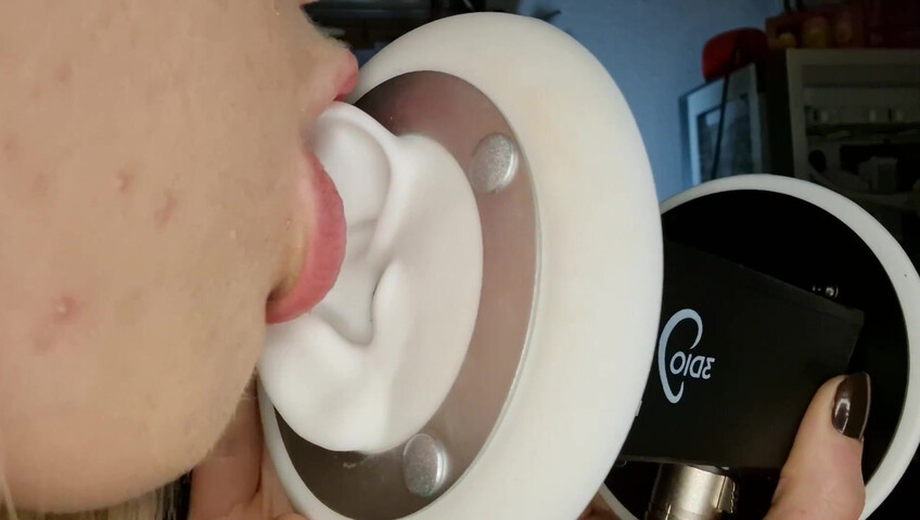 Lym's Cozy ASMR - [Exclusive] Side view ear eating & tongue fluttering (Patreon)