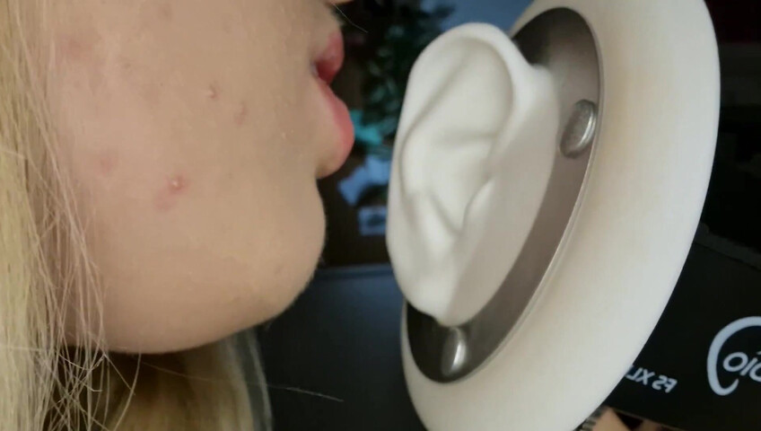 Lym's Cozy ASMR - [Exclusive] Side view ear eating & tongue fluttering (Patreon)