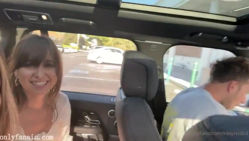 Riley Reid & Lana Rhoades - Showing Tits & Fingering