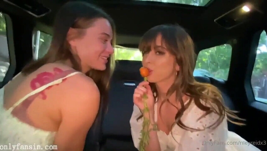 Riley Reid & Lana Rhoades - Showing Tits & Fingering