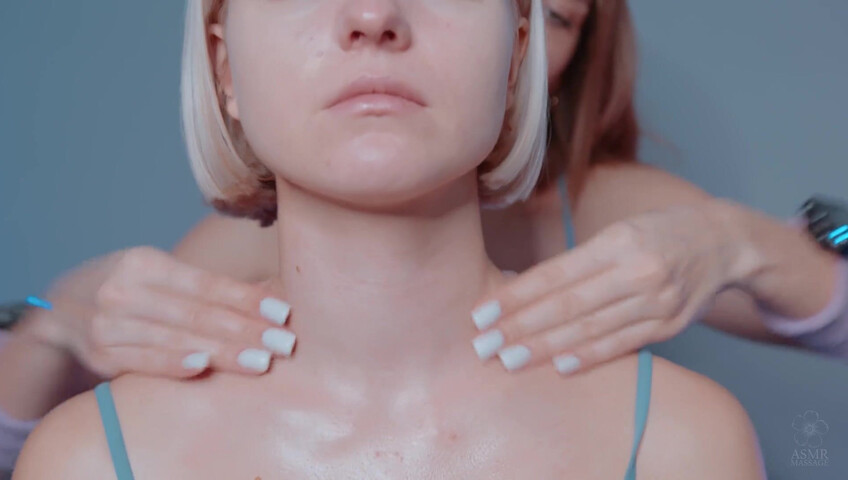 ASMR Massage - 16 January 2026 - Shoulders Massage by Olga to Alice (non nude)