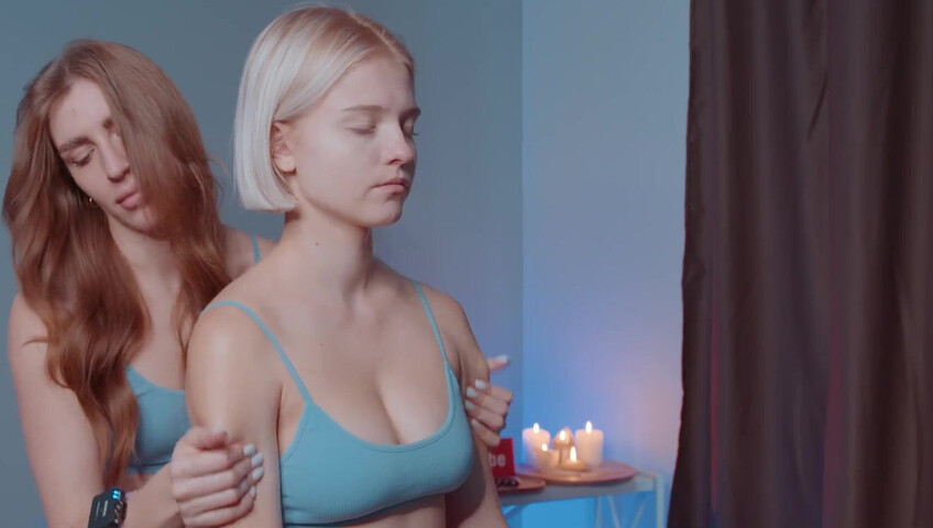 ASMR Massage - 16 January 2026 - Shoulders Massage by Olga to Alice (non nude)