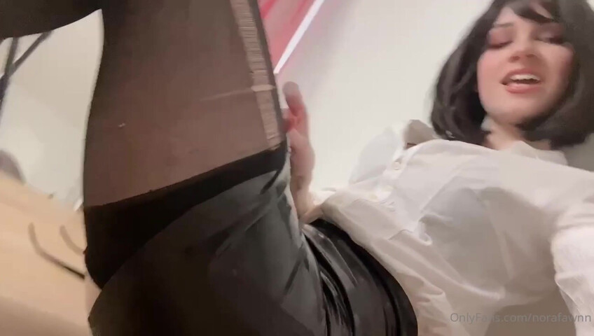 Norafawn - 13 Jan 2026 - Sexy Strict Teacher in a Latex Skirt