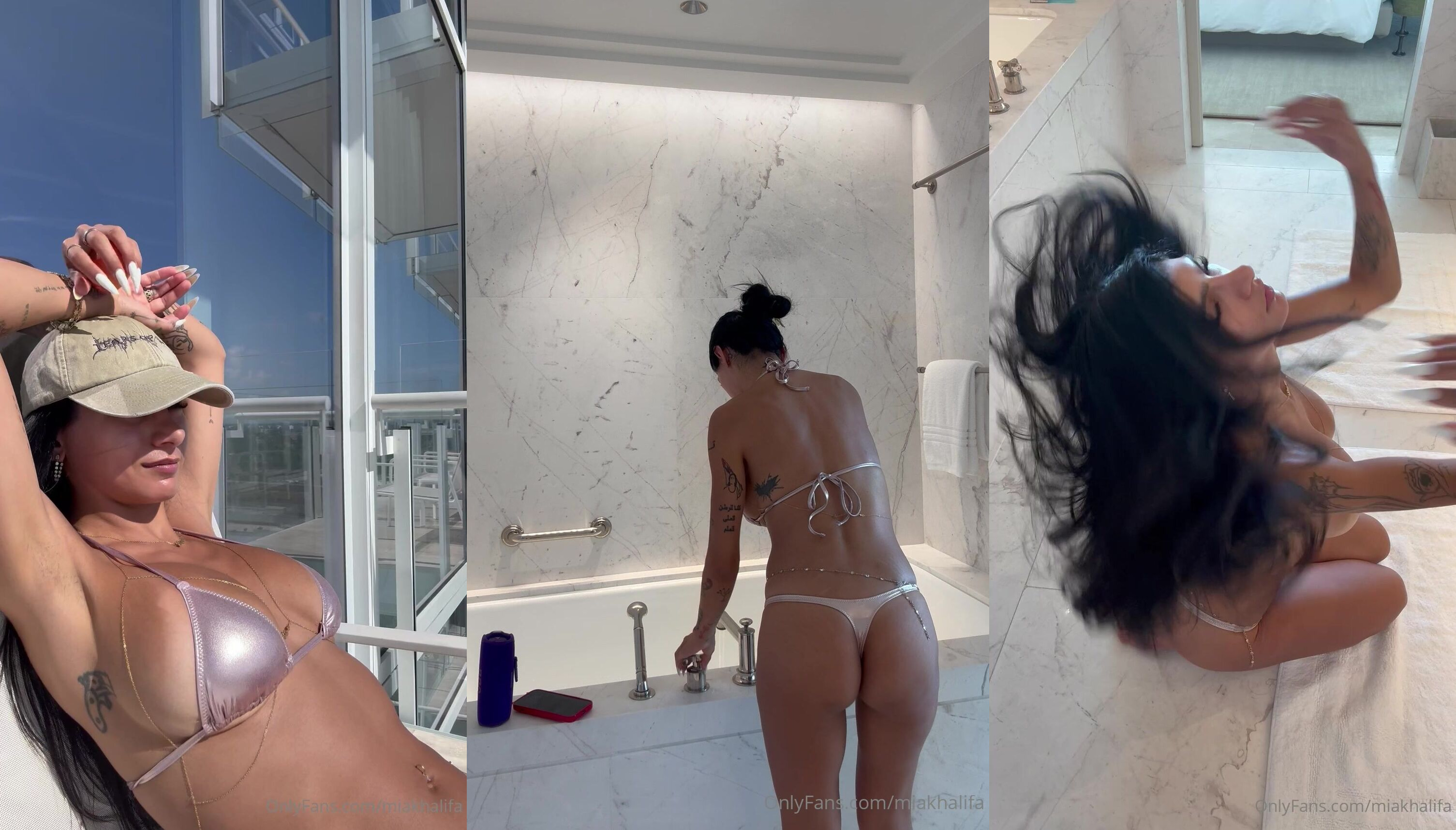 Mia Khalifa - 17 January 2026 - OnlyFans Vlog | Taking a Naked Bath