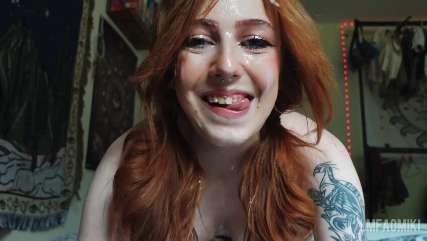 lmfaomiki - Step-Daddys Reluctant Little Cumslut