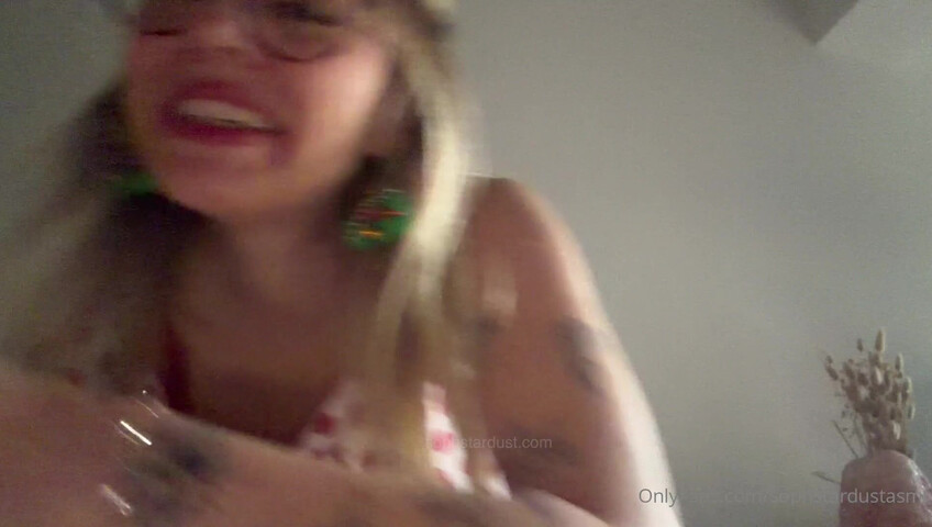 SophStardust ASMR -  Scratching My Boobs & Booty