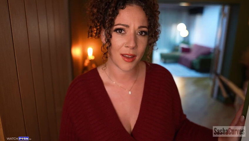 SashaCurves – Step-Son, It’s Cold Outside