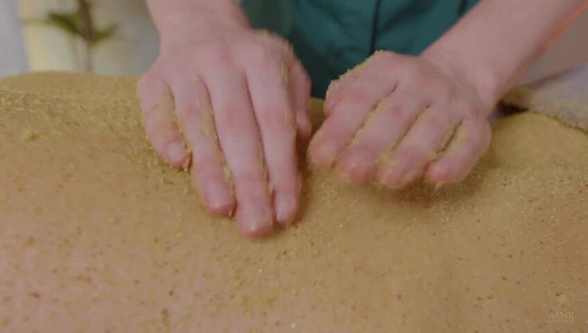 ASMR Massage - 19 Jan 2026 - Back and Side Scrub Massage by Anna to Liza (non nude)​