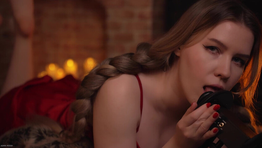 MOOD ASMR - 22 January 2026 - ASMR Mouth Sounds Near the Fireplace