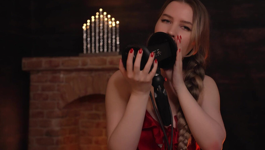 MOOD ASMR - 22 January 2026 - ASMR Mouth Sounds Near the Fireplace