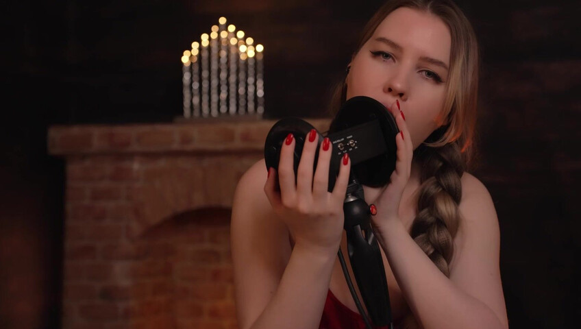 MOOD ASMR - 22 January 2026 - ASMR Mouth Sounds Near the Fireplace