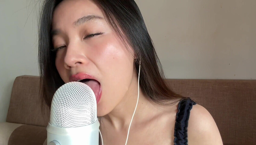 Lin ASMR - 22 Jan 2026 - ASMR Licking The Mic