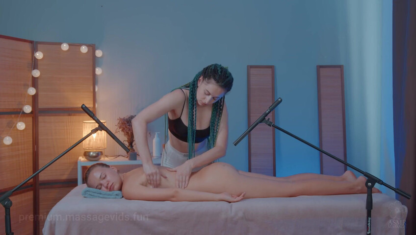 ASMR Massage - 24 January 2026 - Relaxing Back Massage by Anna to Jess​