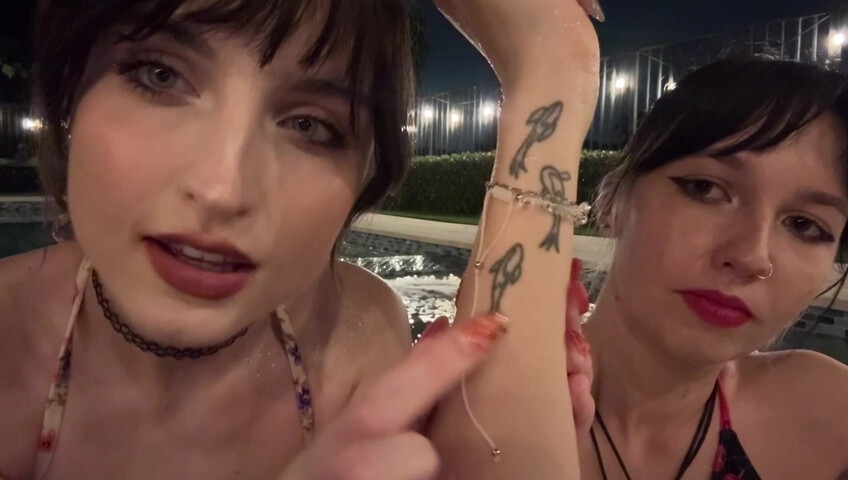 Beebee ASMR - 24 January 2026 - Hot Tub 2 Girls Patreon