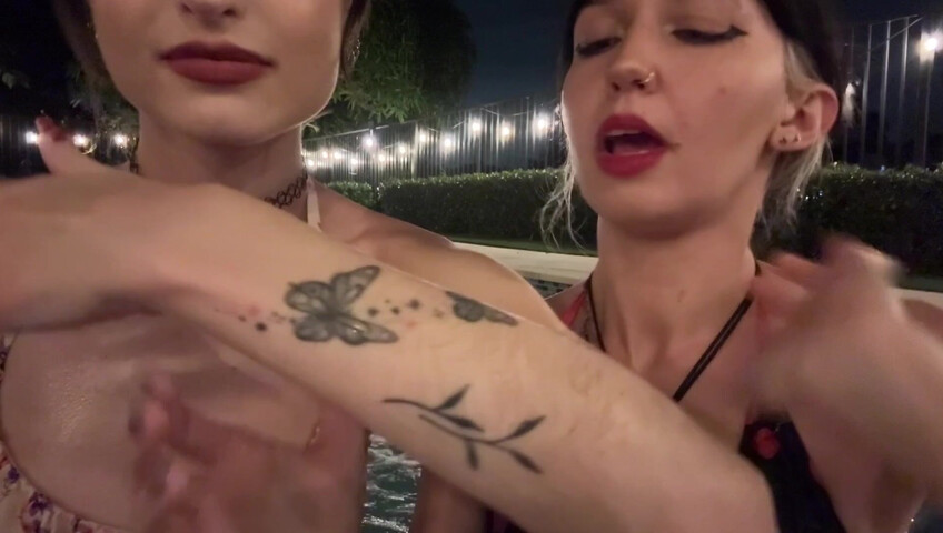 Beebee ASMR - 24 January 2026 - Hot Tub 2 Girls Patreon