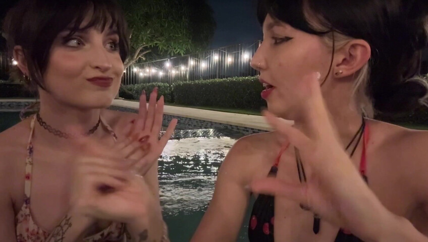 Beebee ASMR - 24 January 2026 - Hot Tub 2 Girls Patreon
