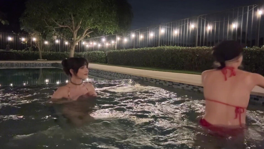 Beebee ASMR - 24 January 2026 - Hot Tub 2 Girls Patreon