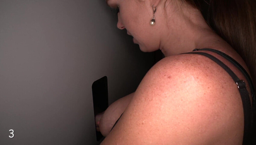 Gloryhole Swallow - Ivy Secret 1st visit