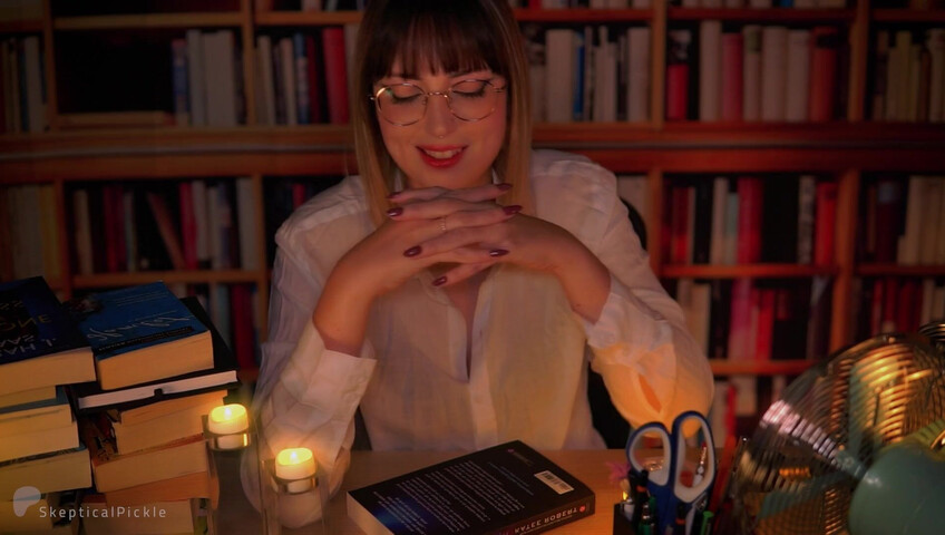 SkepticalPickle ASMR - Inappropriate Librarian Licks Your Ears (platinum)