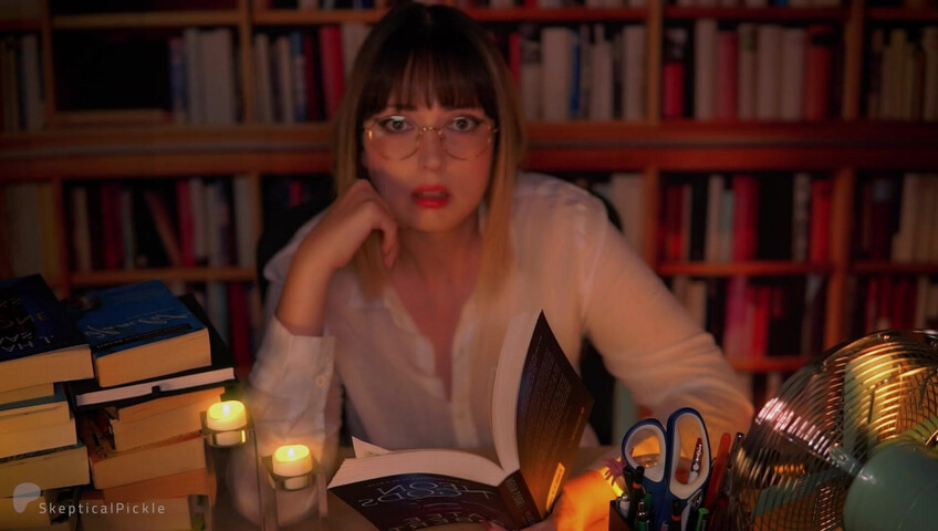 SkepticalPickle ASMR - Inappropriate Librarian Licks Your Ears (platinum)